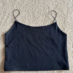 Wild Fable Blue Sleeveless Crop Camisole